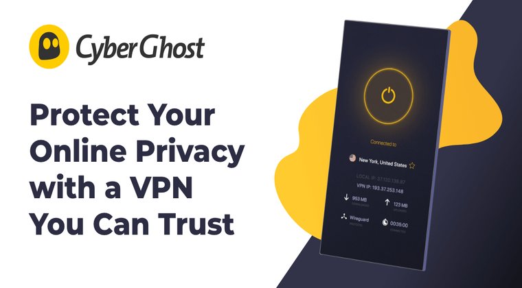 CyberGhost - Best Streaming VPN for Mac