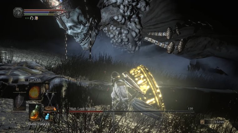 Dark Souls III - Master The Blade, Face Implacable Cosmic Horror