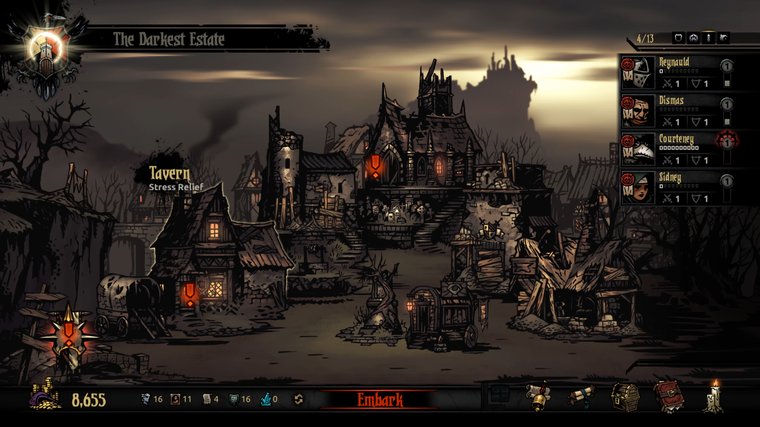 Darkest Dungeon - Best Lovecraft Game for Tactical RPG Strategy and Stress Mechanics