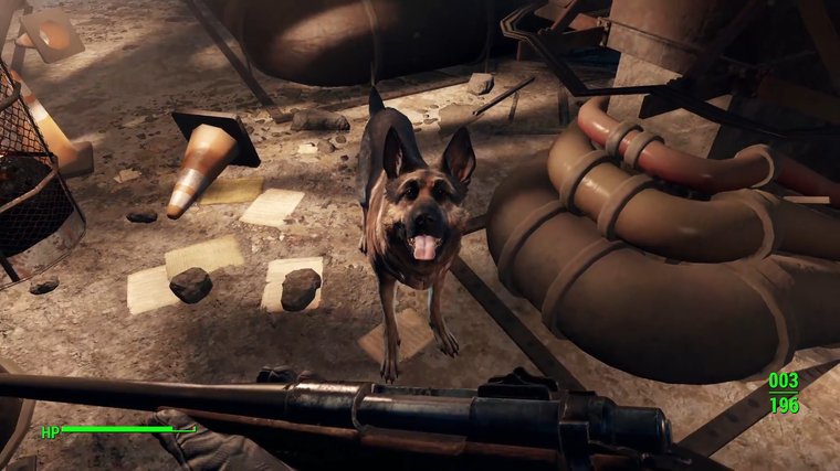 Dogmeat: The Loyal German Shepherd of Fallout 4