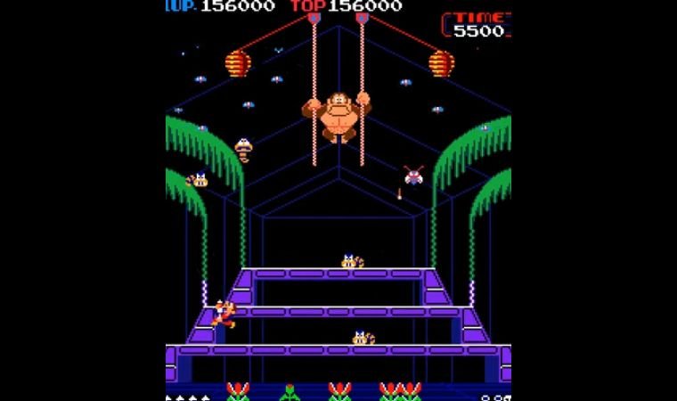 Donkey Kong 3 - Best (And Only) Donkey Kong Shooter