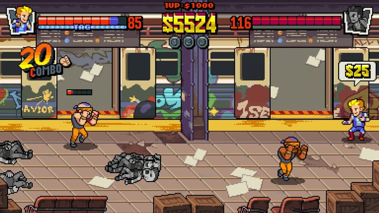 Double Dragon Gaiden: Rise of the Dragons - Best Tag-Team Roguelike Brawler