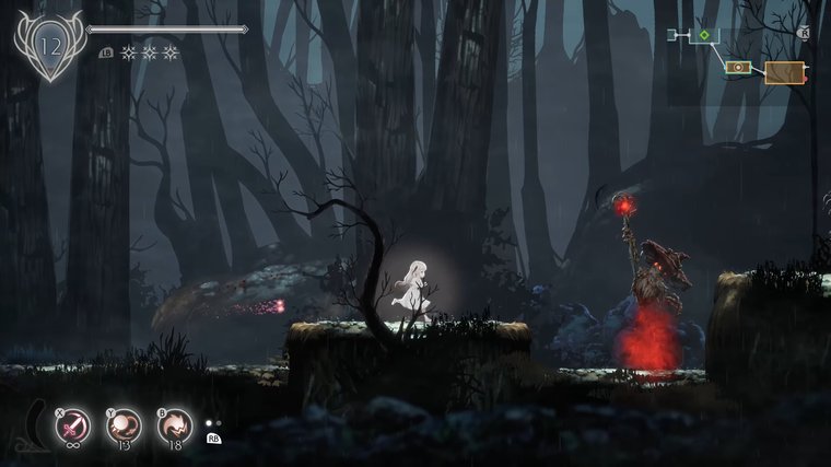 Ender Lilies: Quietus of the Knights - Best Dark Fantasy Run-and-Gun Platformer