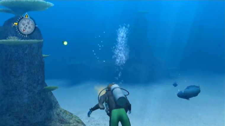 Endless Ocean - Best video game for kids for relaxing underwater exploration