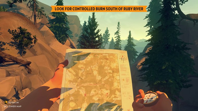 Firewatch - Best Environmental Story Like Edith Finch