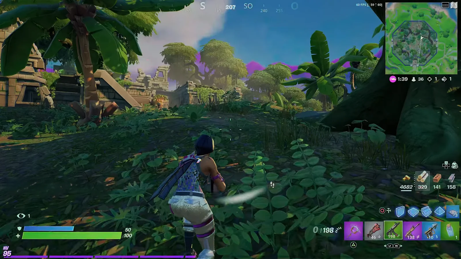 fortnite-running-through-leaves