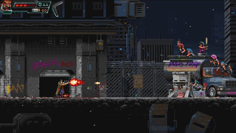 Huntdown - Best Run and Gun for Cyberpunk Vibes