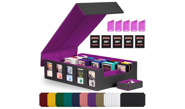 Kabinka 5-Row Deck Case with Removable Lid - Best Commander Display Deck Case