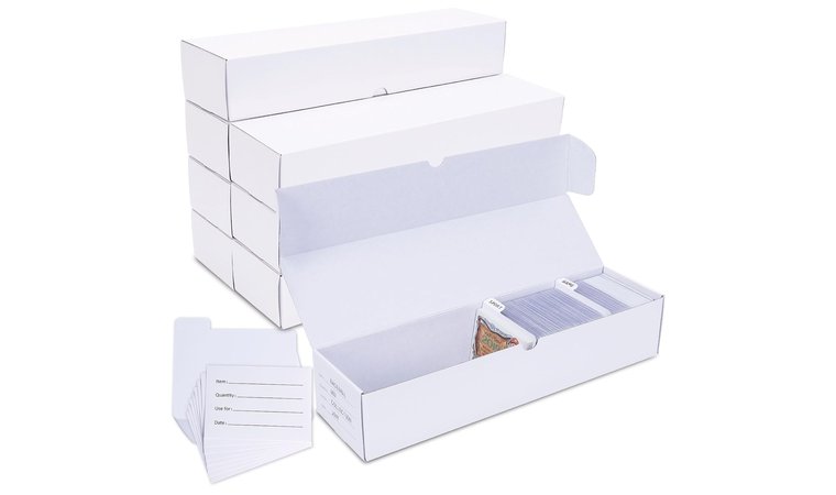 Leyzan 8-Pack Trading-Card Storage Box - Best Budget-Friendly Corrugated Storage Solution