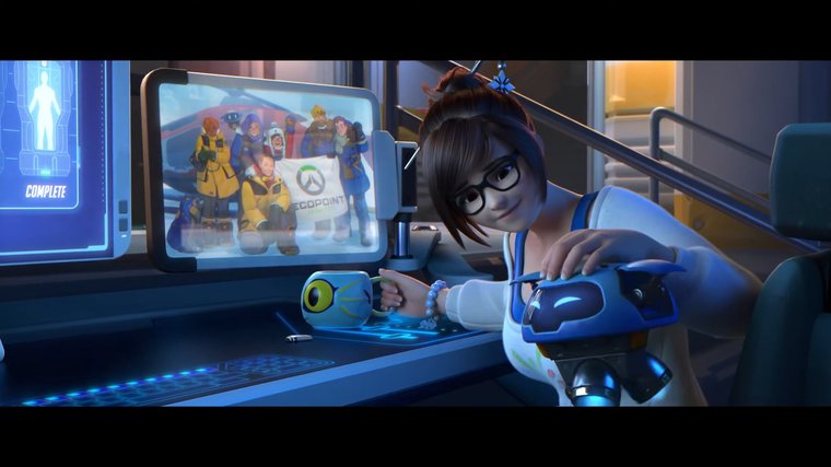 Mei: The Sweet yet Strategic Heroine from Overwatch