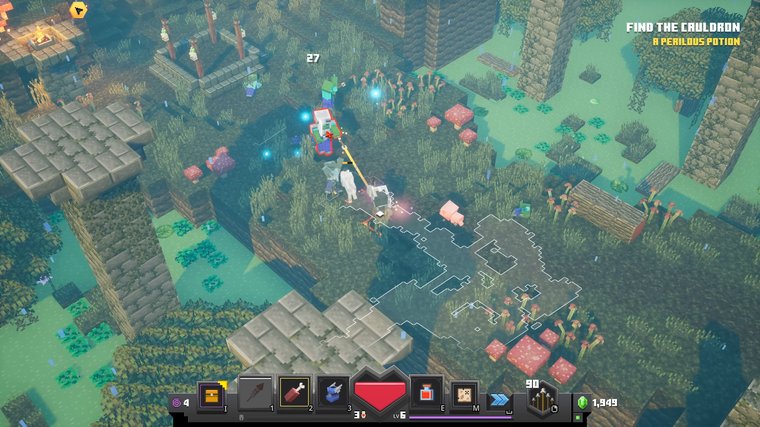 Minecraft Dungeons - Best for family-friendly dungeon crawling