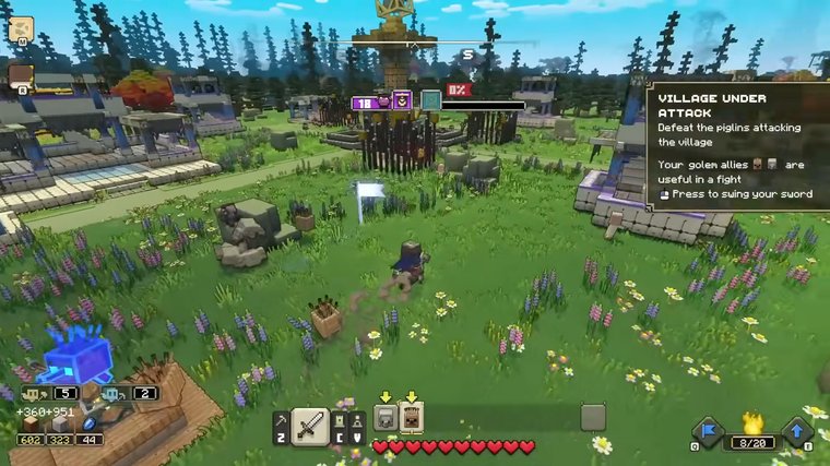 Minecraft Legends - Best for Strategic Minecraft Twist