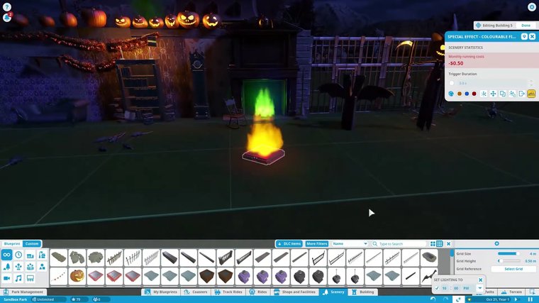 Planet Coaster Spooky Pack - Build Your Own Haunted Theme Park