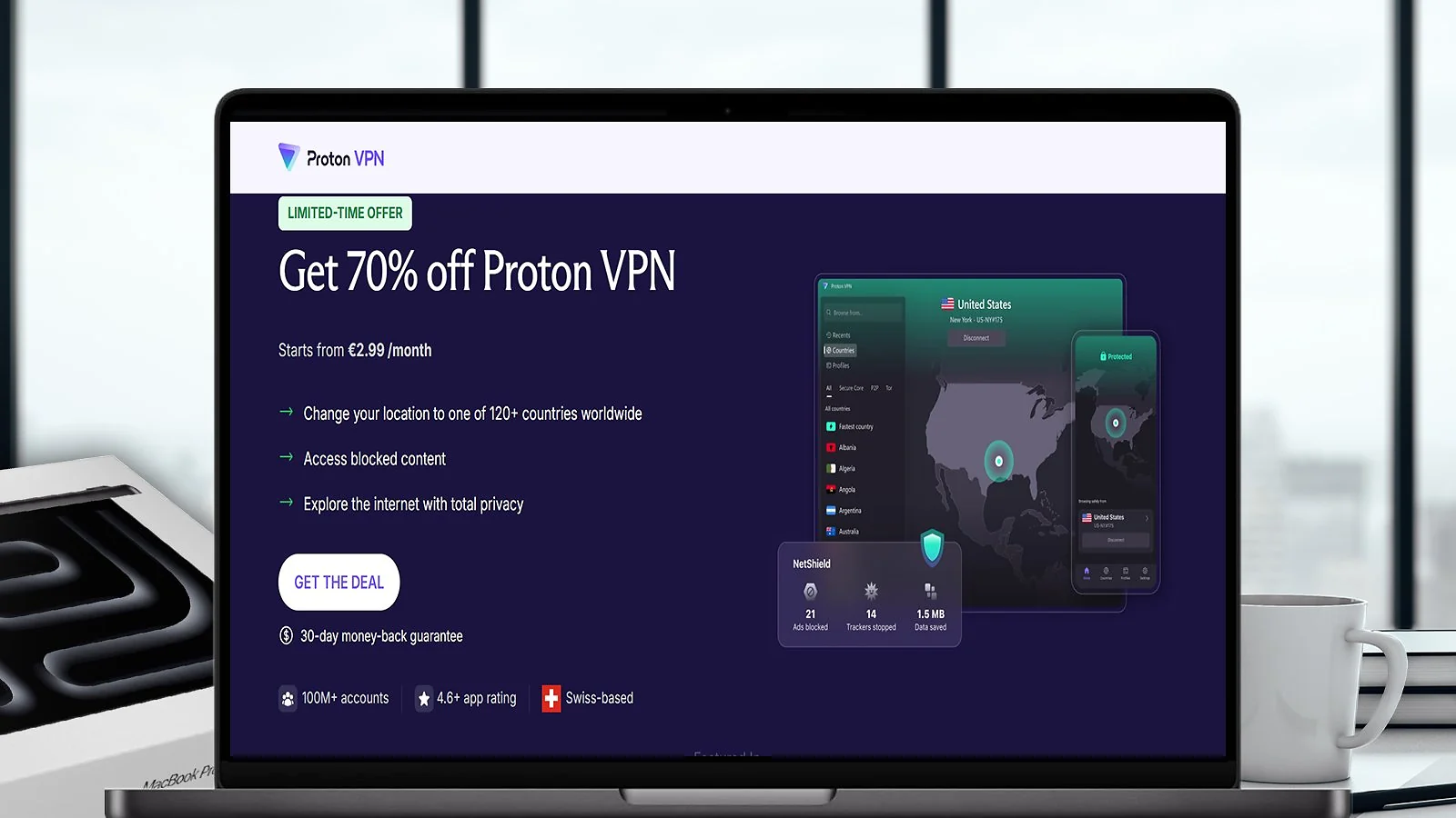 Proton VPN - Best Privacy VPN for Mac