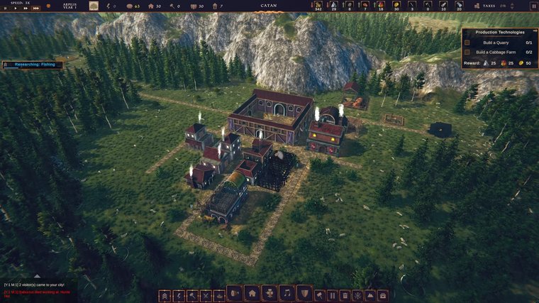 Roman Triumph: Survival City Builder - Ancient City-Building with Survival Elements