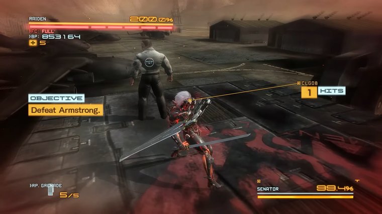 Senator Armstrong Metal Gear Rising: Revengeance