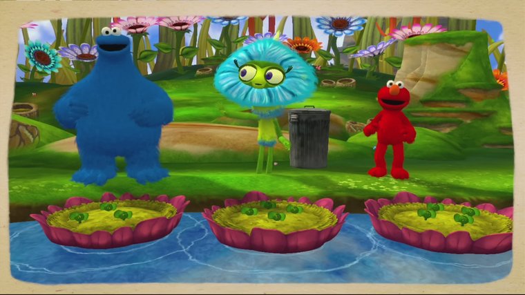 Sesame Street: Once Upon a Monster  - Best video game for kids for teaching empathy and teamwork