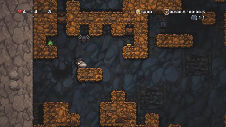 Spelunky - Pure Dungeon-Crawling Chaos