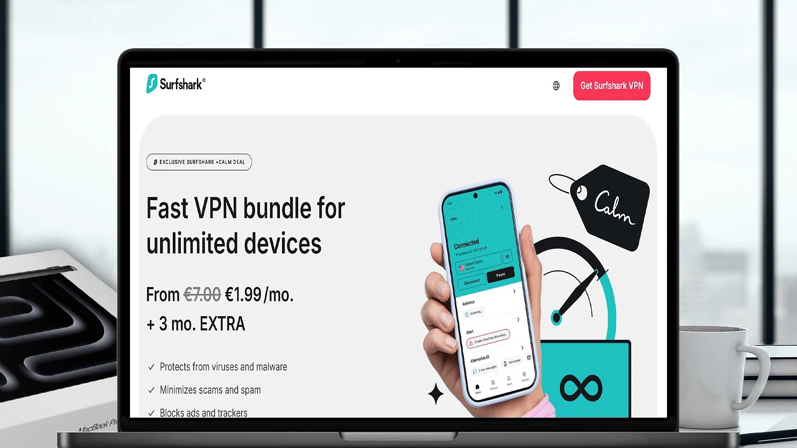 Surfshark - Fastest VPN for Mac