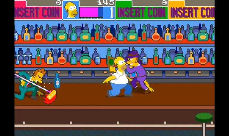 The Simpsons Arcade Game  - Chaotic Co-Op Nostalgia with Cartoon Flair