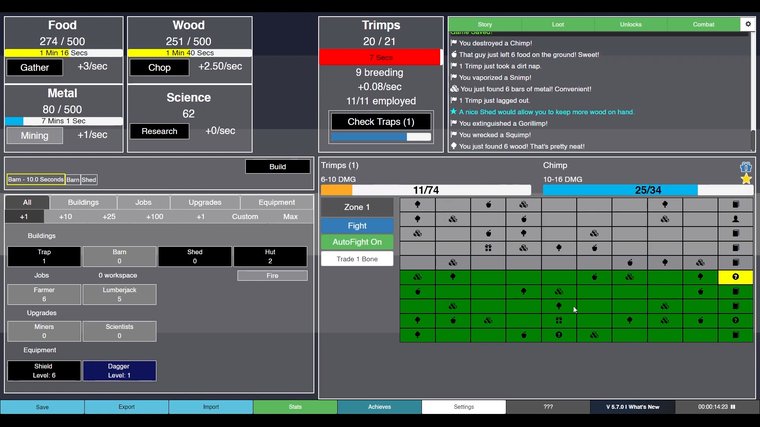 Trimps - Best Resource Management Idle Strategy