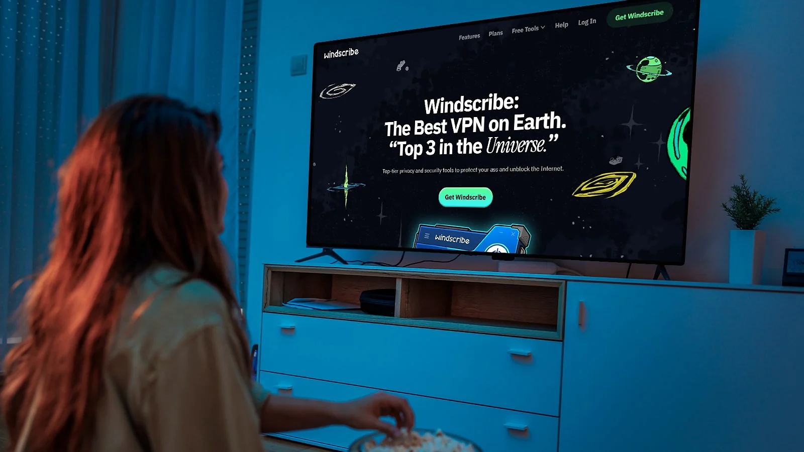 Windscribe - Best Freemium Streaming VPN