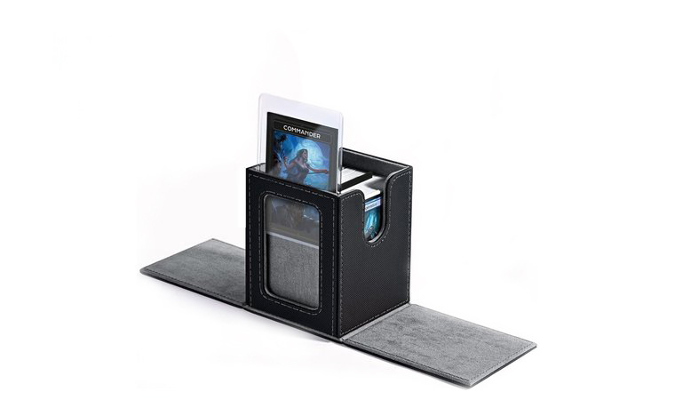 ZLCA MTG Deck Box - Best Small Commander Deck Box with Display Window