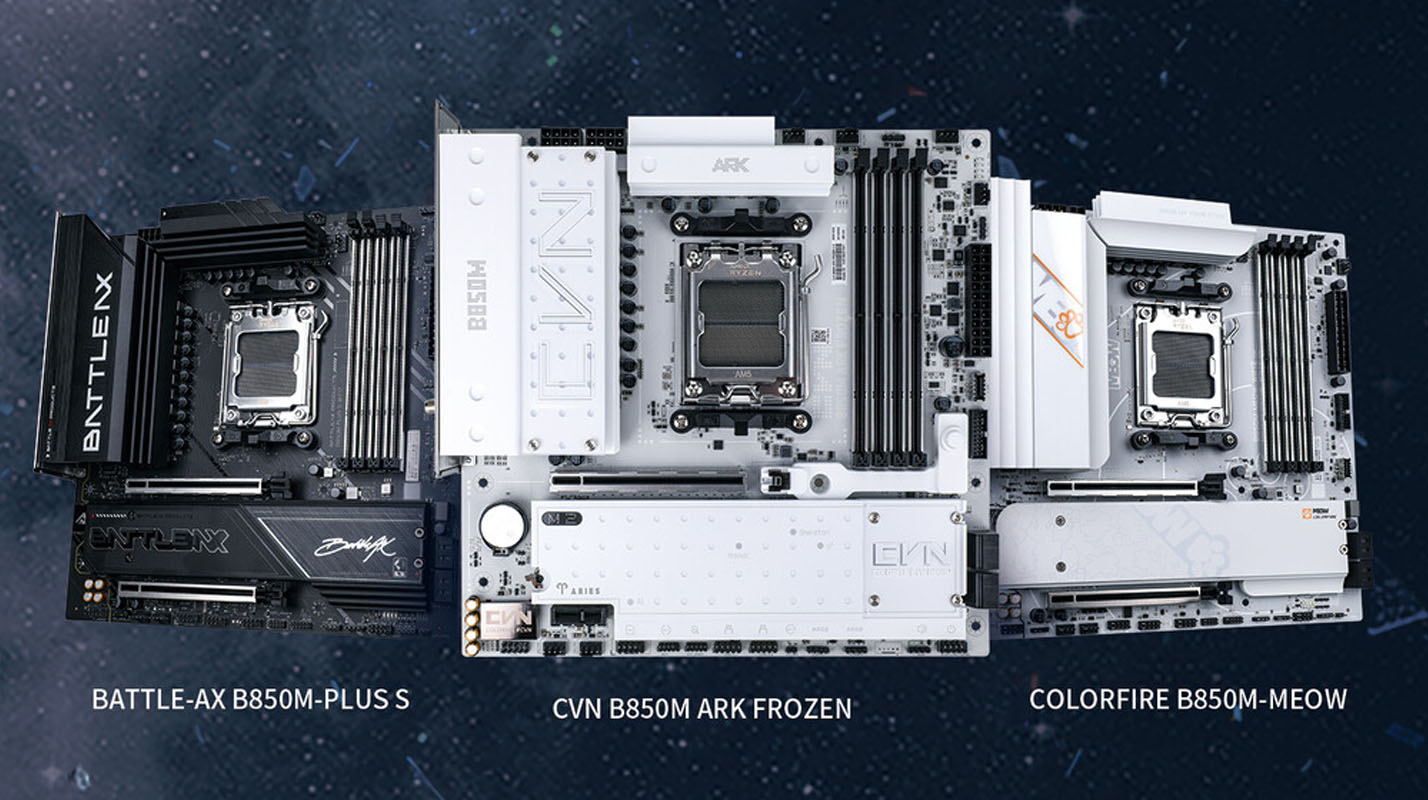 COLORFUL Expands B850 Lineup with New Models