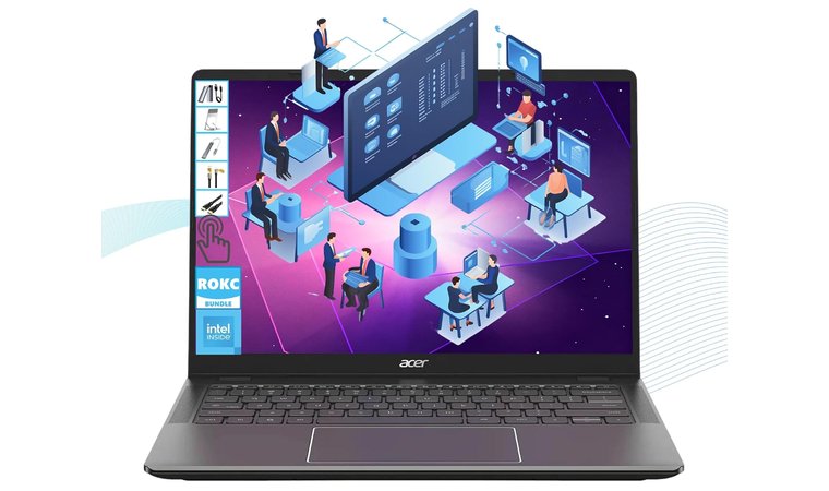 Acer Chromebook Plus 514 - Best Lightweight Chromebook for On-Site Photo Editing