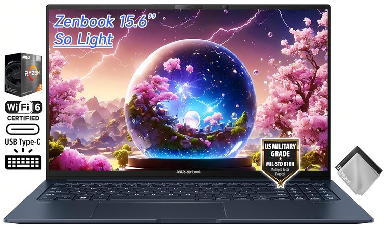 ASUS Zenbook 15 - Best Lightweight Laptop for SolidWorks Professionals