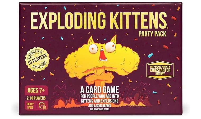 Exploding Kittens Party Game - Chaos, Cats, and Laughter