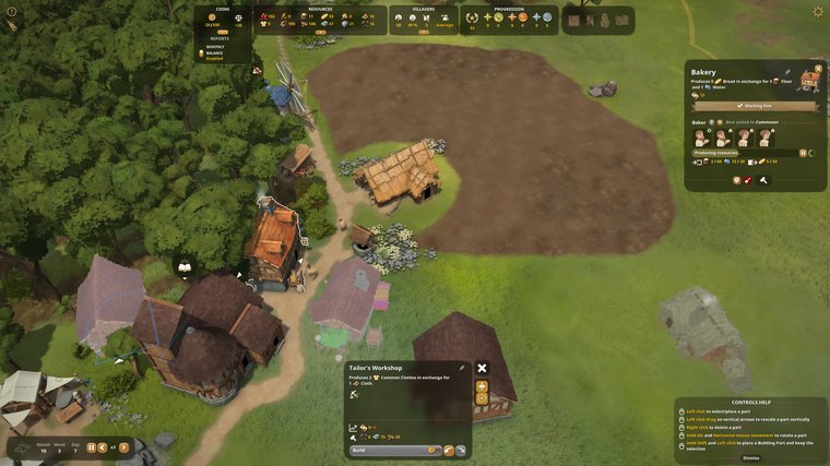 Foundation - A Grid-less Medieval City-Builder Focused on Organic Settlement Growth