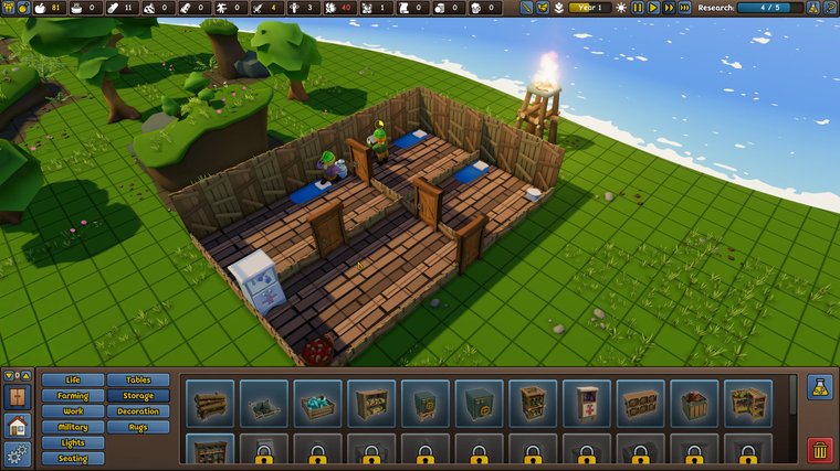 Founder’s Fortune - A Lighthearted Colony Sim With Mood & Need Systems