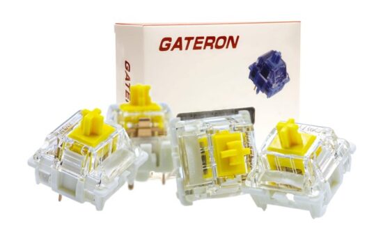 7 Best Linear Switches For Gaming In 2026 Gateron 70pcs Best Linear Switches 550x326 