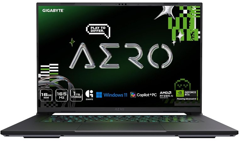 GIGABYTE AERO X16 - Color-Accurate OLED Display and Powerful GPU for Game Development and Design