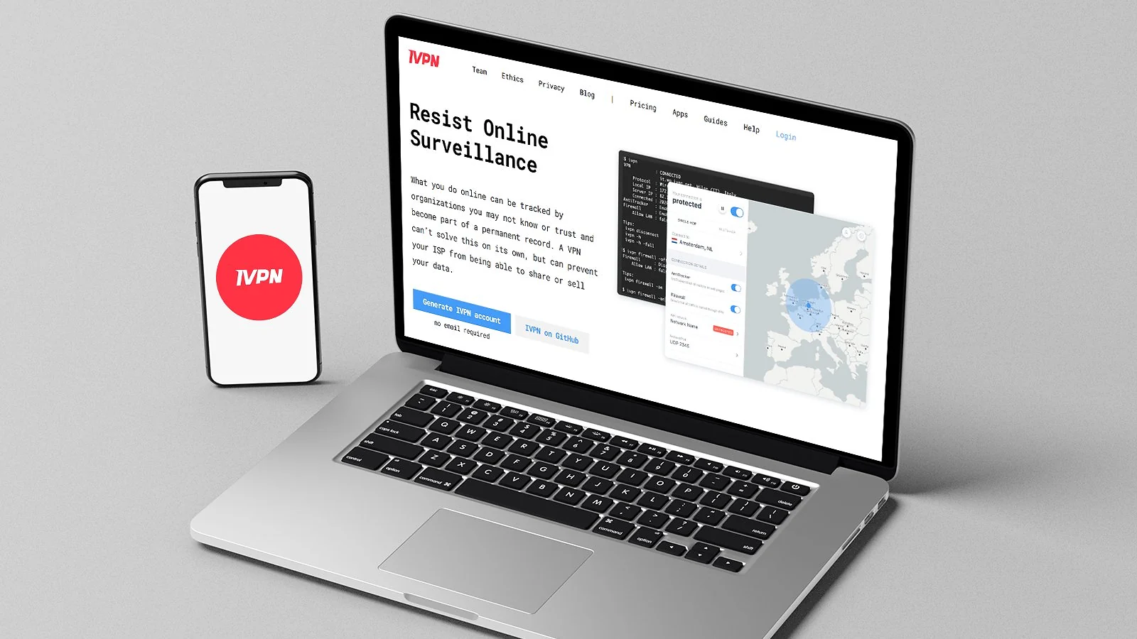 IVPN - Security-Focused Multi-Device VPN