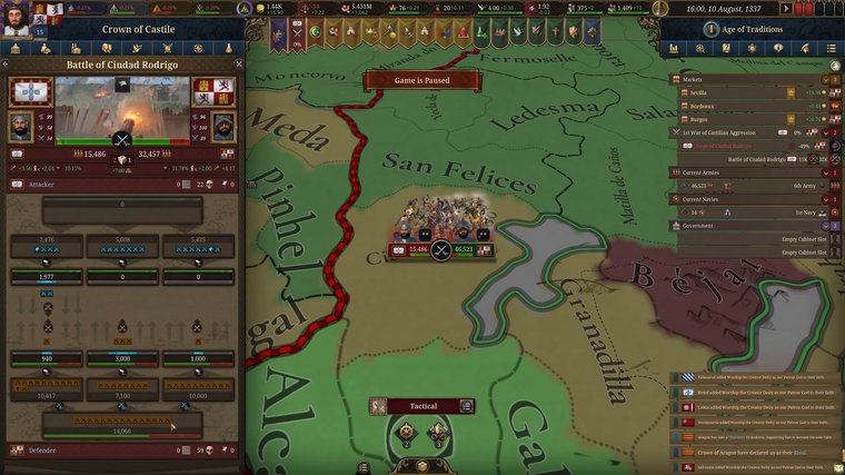 Military in Europa Universalis V: Warfare Strategies and Tactics