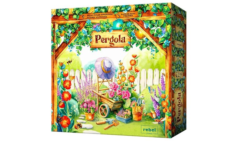 Pergola Board Game - Build Your Garden of Peace