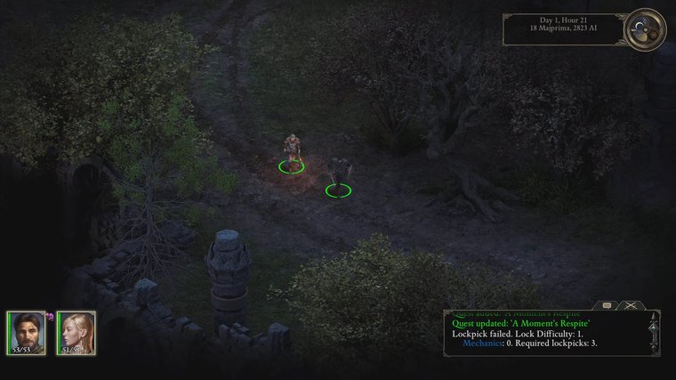 Pillars of Eternity - Best for Character Customization and Party-Building Options