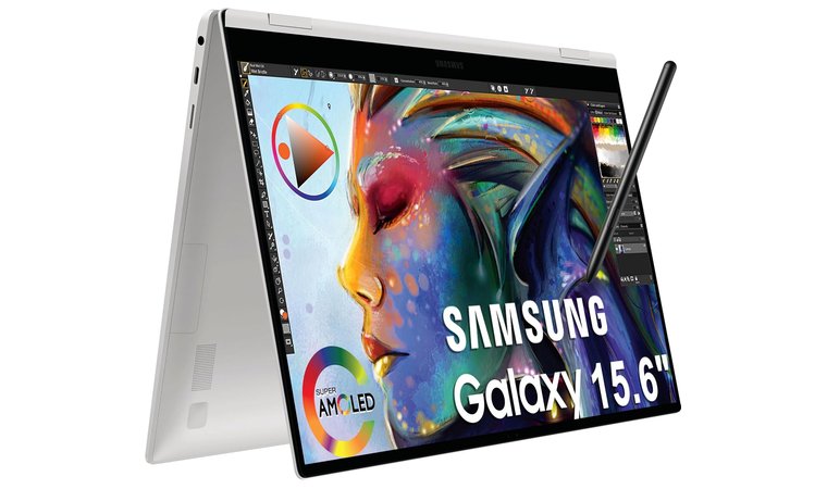 Samsung Galaxy Book Pro 360 - Best Quiet Laptop for Mobile Producers Who Value Display and Portability