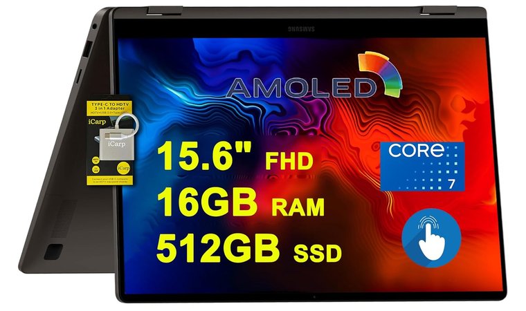 SAMSUNG Galaxy Book4 360 - Best for Media & Design