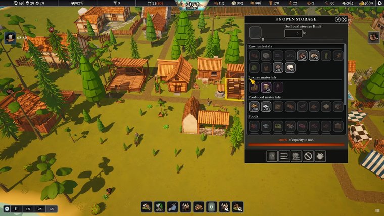 Settlements Rising - A Medieval Settlement Survival Game With Procedural Challenges