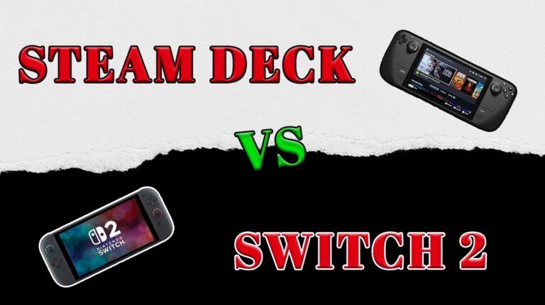 Steam Deck vs. Switch 2: The 2025 Handheld Showdown