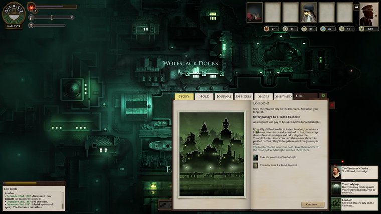 Sunless Sea - Best Narrative Game Like Dredge with Dark Storytelling