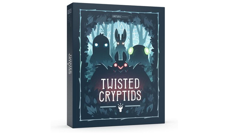 Twisted Cryptids - Hidden-Movement and Bluffing Strategy With Mythical Creatures