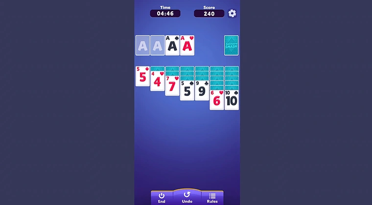Solitaire Smash - Skill-Based Solitaire Game With Cash Prizes