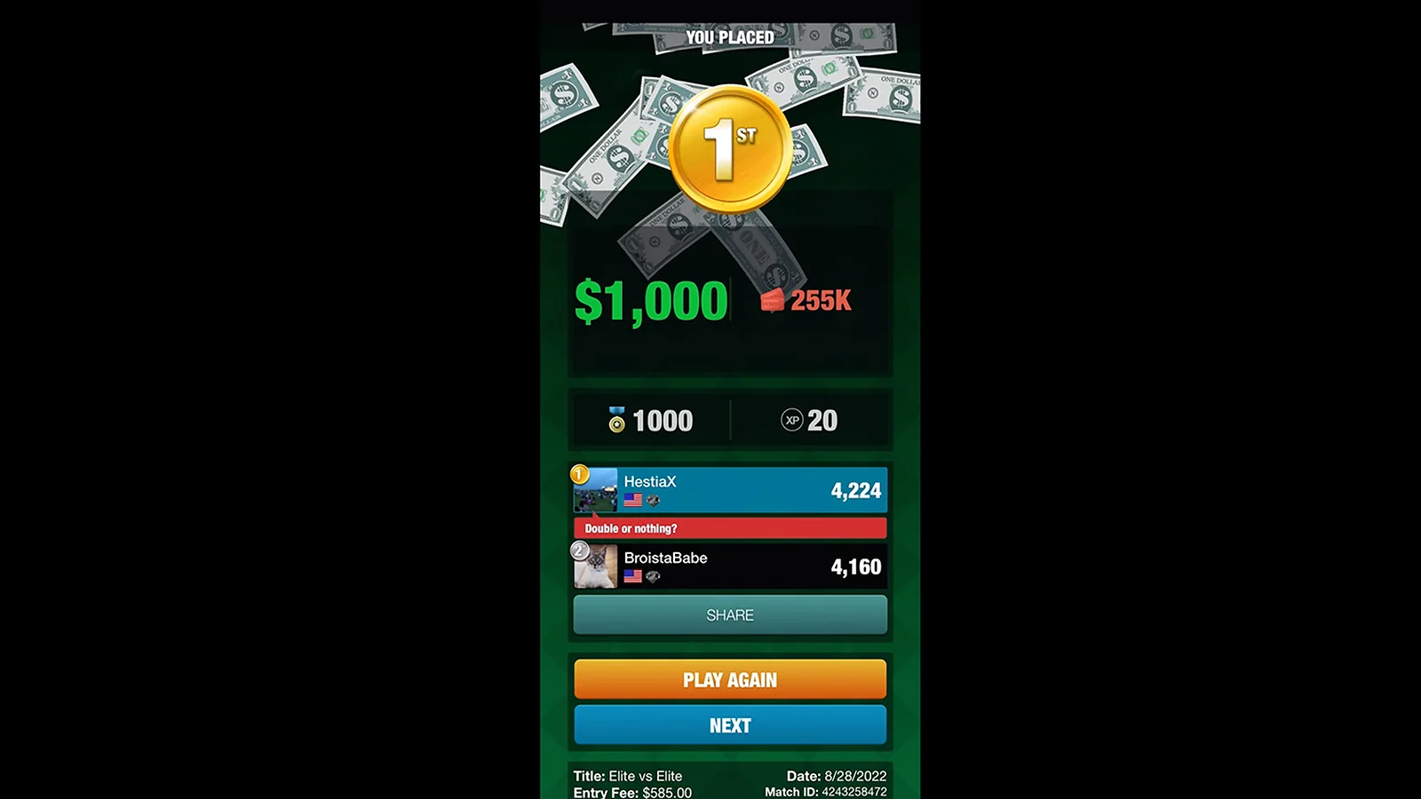 Solitaire Cube - Head-to-Head Solitaire for Real Money