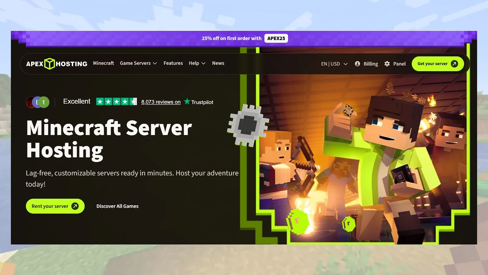 Apex Hosting - Best for Modpacks