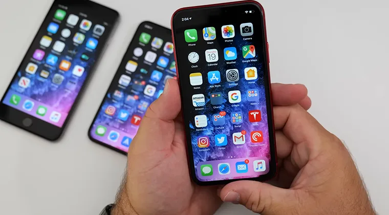 using a phone
