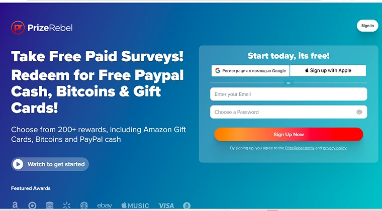 PrizeRebel